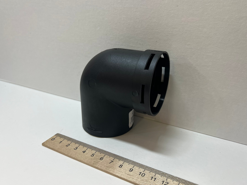 S23 (60 мм) / Угловой патрубок (60 мм) для автономного воздушного отопителя, SRV (1 шт)