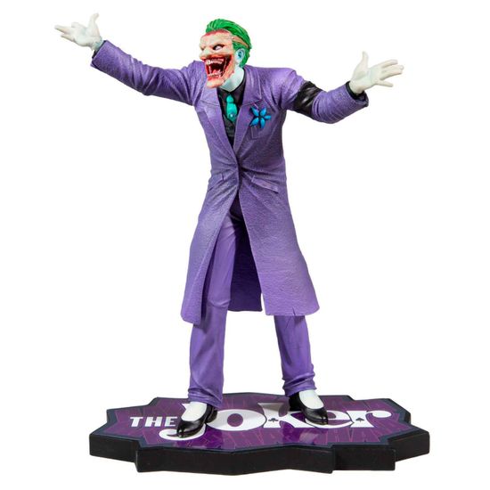 Фигурка McFarlane DC Direct DC The Joker Purple Craze The Joker By Greg Capullo, 19 см / по мотивам вселенной "DC", Джокер