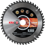 Пильный диск KRUGO 230x2,4/1,6x48Tx30mm, WA230048