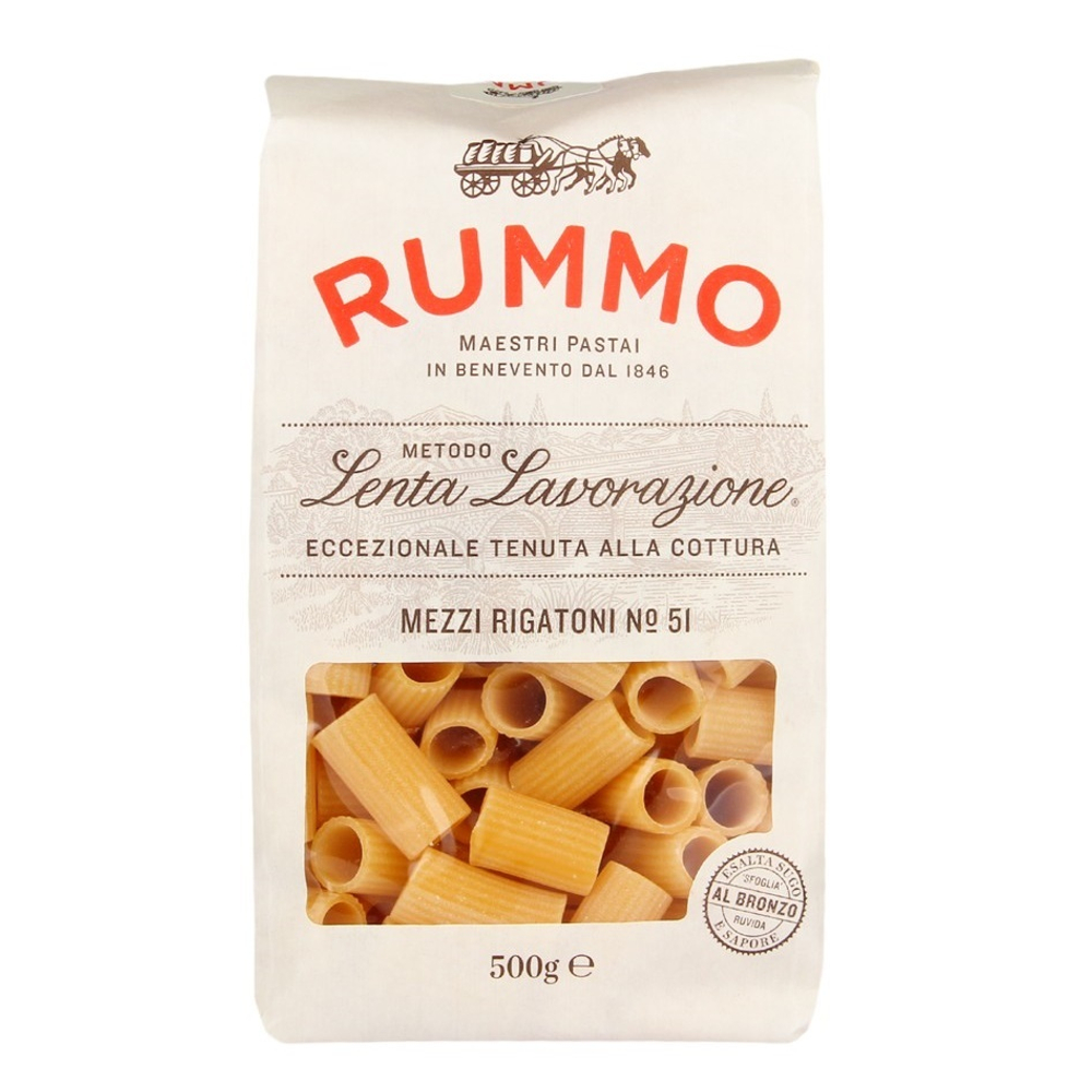 Паста Rummo Медзи Ригатони №51