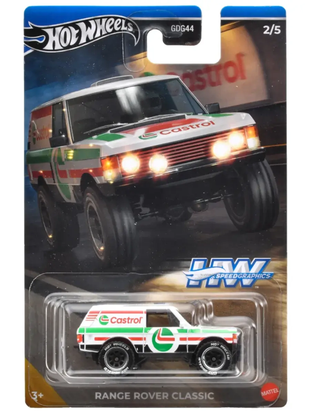 Машинка Хот Вилс Speed Graphics Range Rover GDG44 HRT08