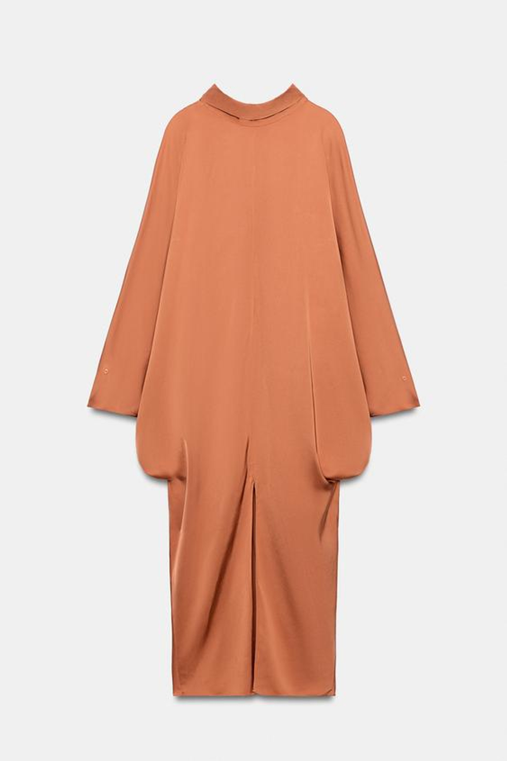 ZARA ПЛАТЬЕ-ТУНИКА ZW COLLECTION, МЕДНЫЙ