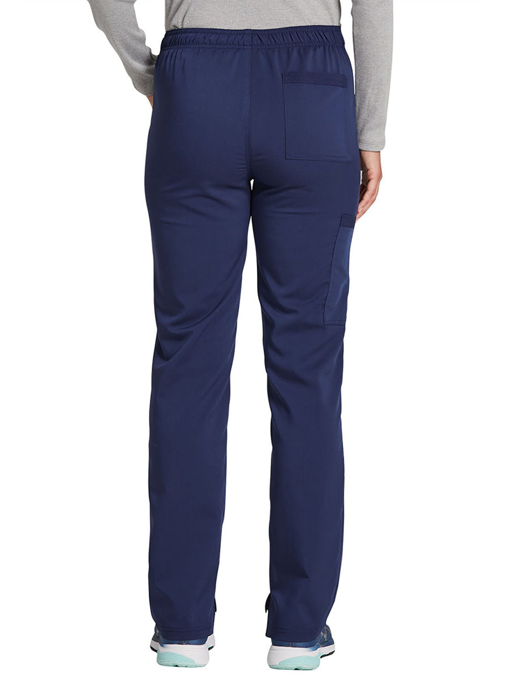 Брюки медицинские женские Dickies DK212 с поясом на завязках, синий, 50