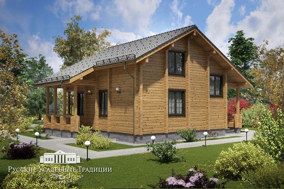 Строительство дома из профилированного бруса в Заокском районе