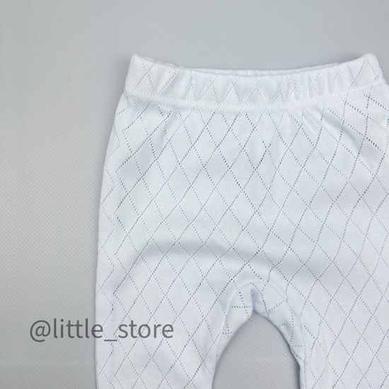 Штанишки ажурные, Белые