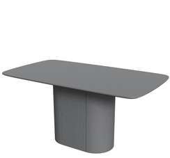 Стол обеденный Type прямоугольный 160*90 см (серый)