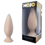 Эргономичная анальная пробка на присоске Mojo Spades Small (Цвет: телесный)