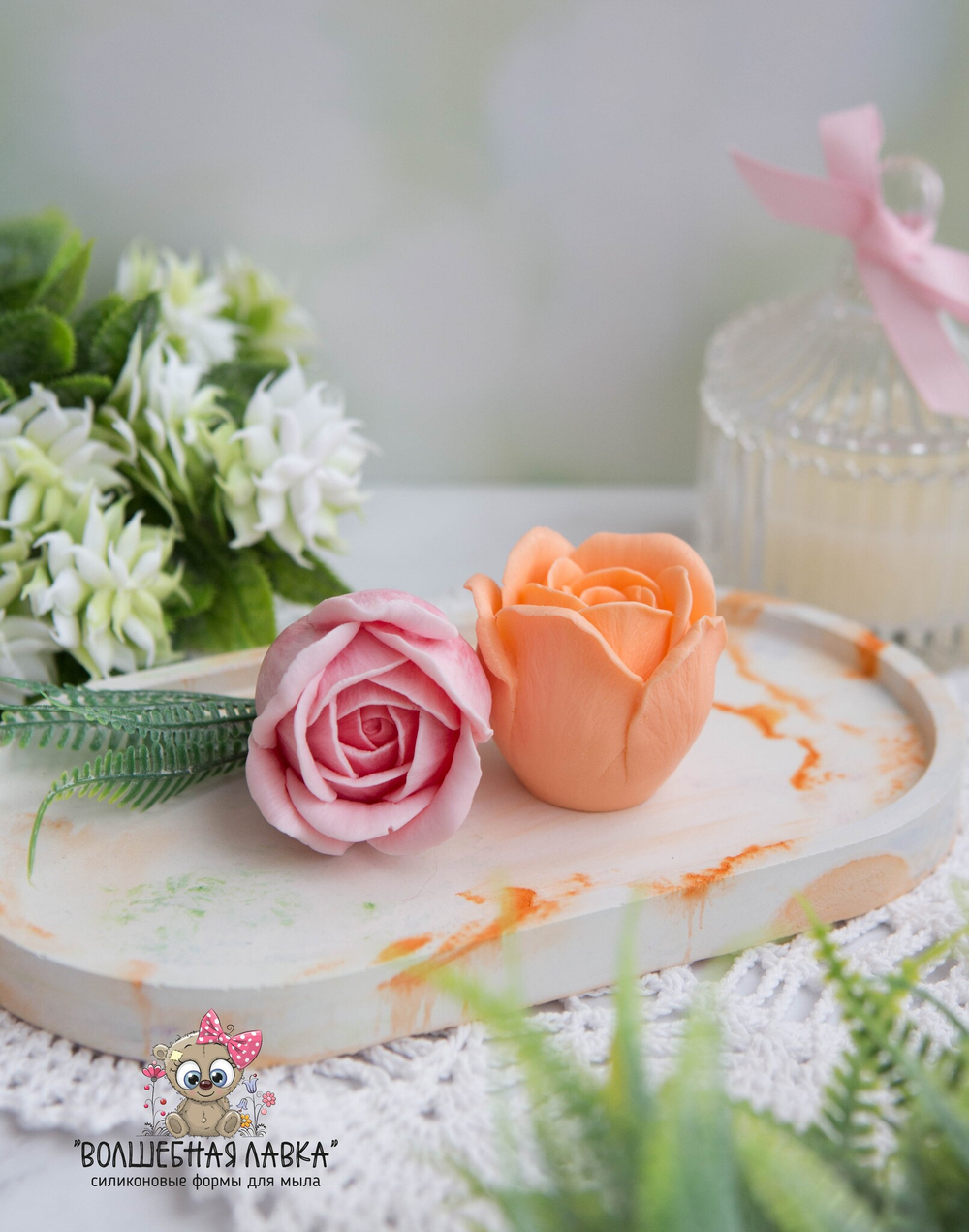 Силиконовая форма Роза
