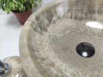 Раковина из оникса Bowl Grey Small TinLip BO-61075 40*40*15