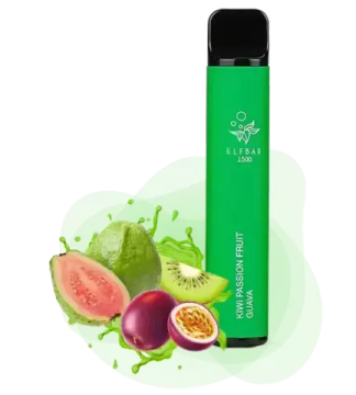Elf Bar - Kiwi Passion Fruit Guava (1500, 5% nic)