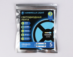 Светодиодная лента GS2603 COB 320Led/ 10W m/ 12V IP20 6500K/ 5000*8*1.54mm/ кратность резки 50mm (2 конт.)