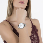Часы Boccadamo Mya Silver White MY015A BW/S с минеральным стеклом
