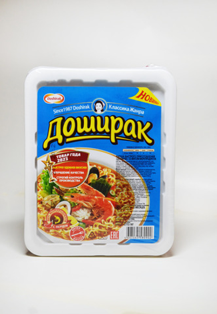 Лапша быстрого приготовления вкус морепродуктов Доширак 90гр