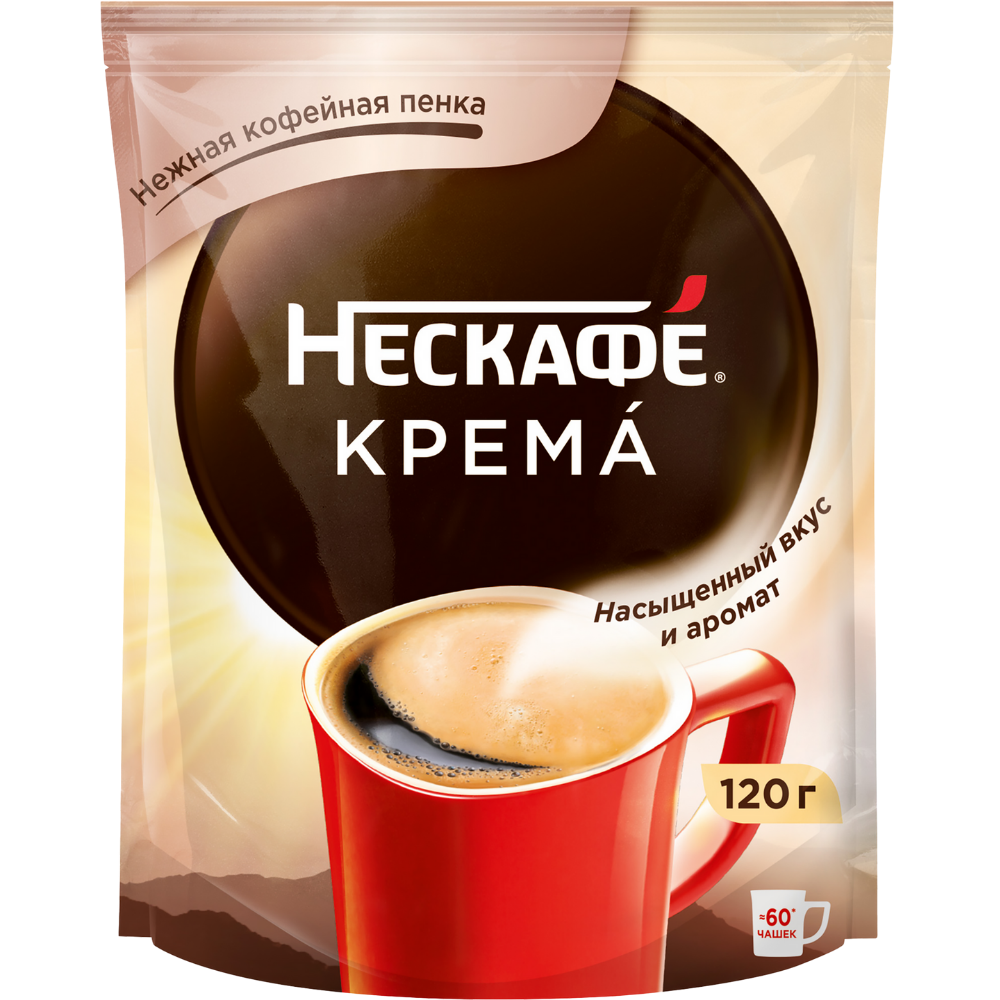 Кофе растворимый Nescafe Classic Crema 120 гр м/уп