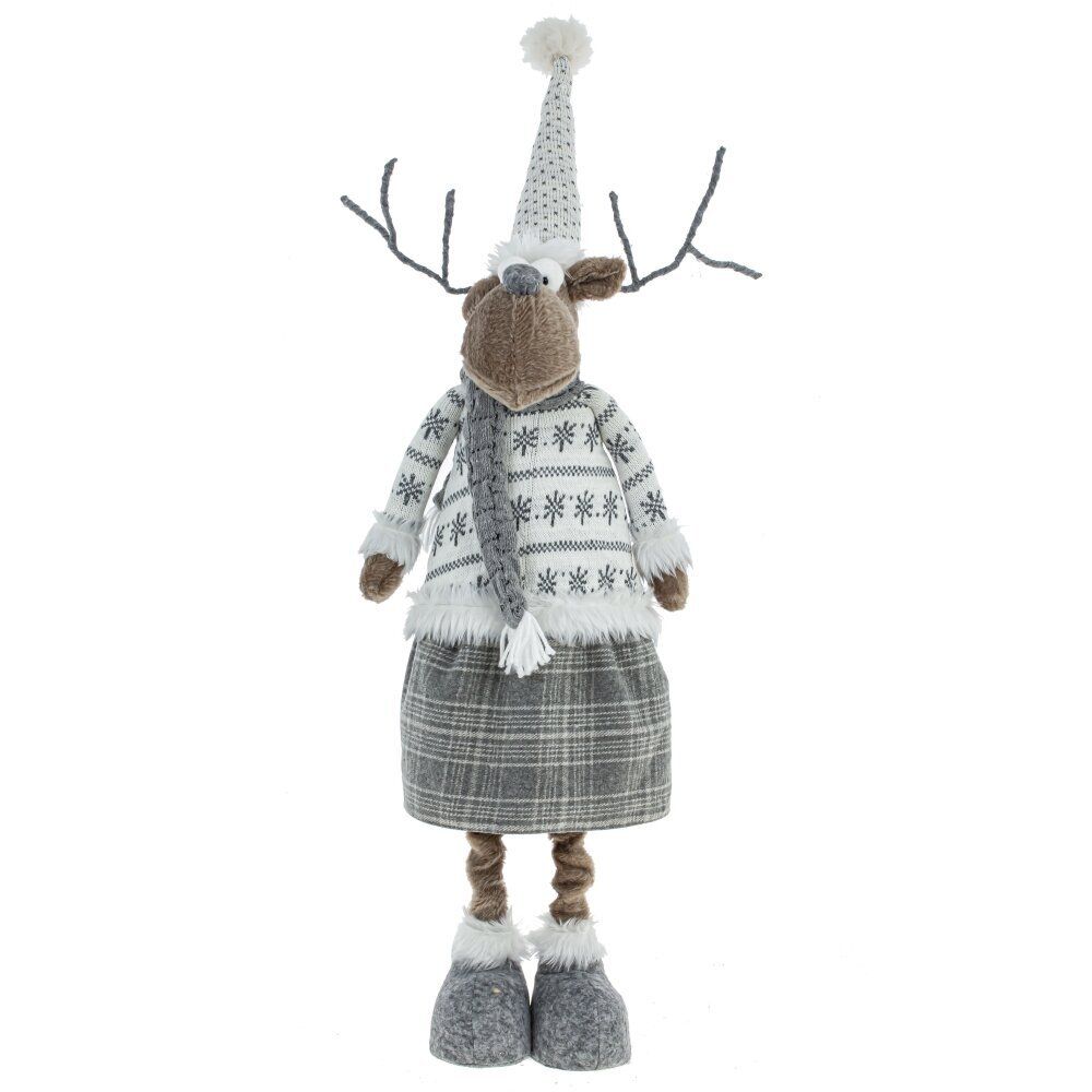 GAEM Игрушка набивная "Олень" (телескоп ноги), L49 W20 H116/45 см, 2в.