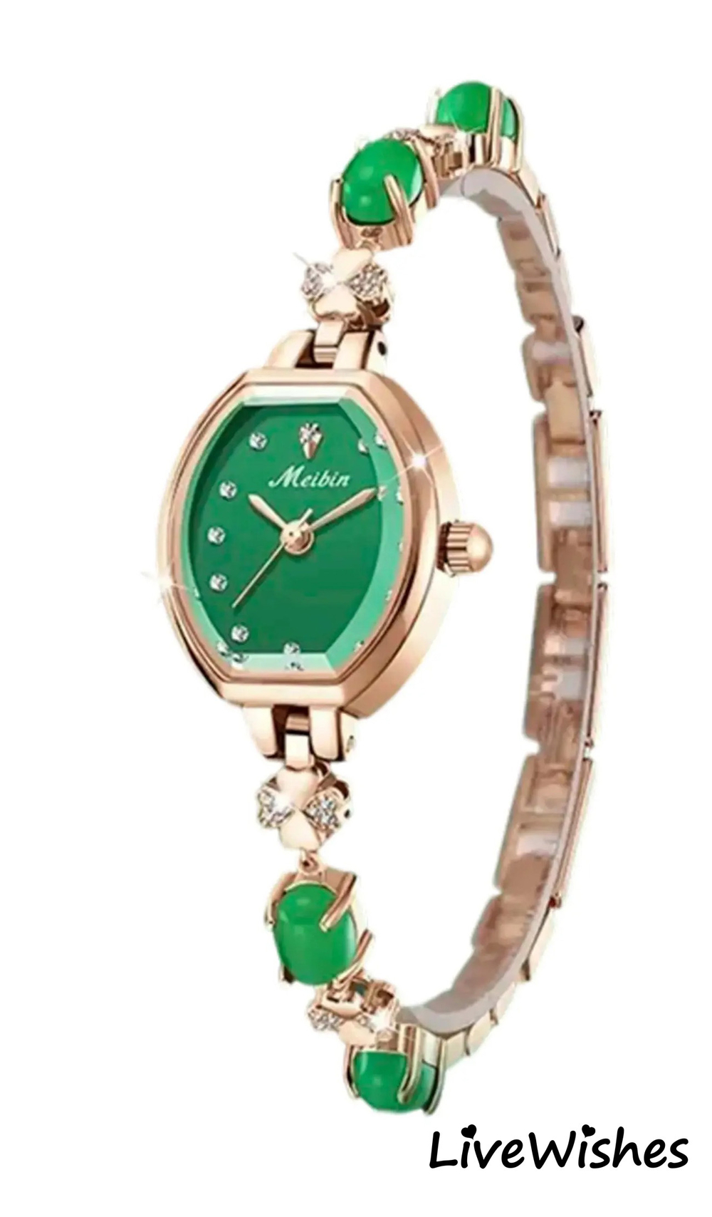 Часы наручные кварцевые AIMIDI на металлическом браслете, золотистый W9280-01