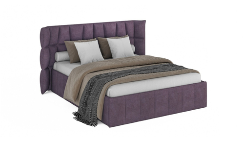 Мягкая кровать Габриэль 160*200 (подъемник) Antonio plum