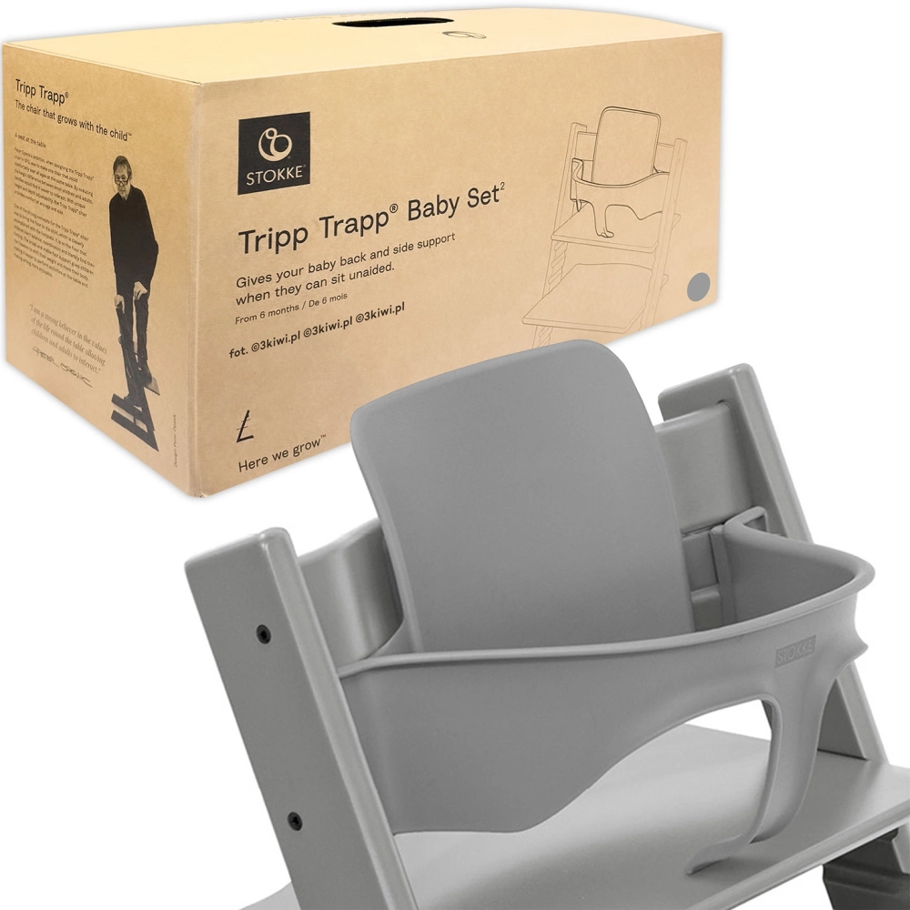 Сиденье для стульчика Stokke Tripp Trapp Baby Set (Storm Grey)