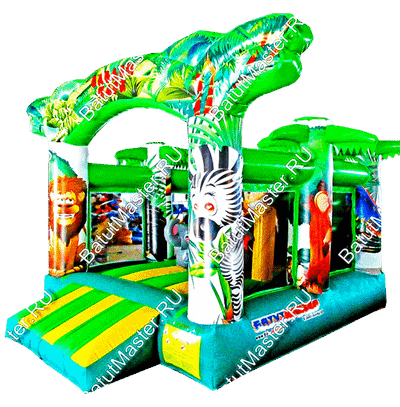 Коммерческий надувной батут "Национальный парк" 4*3*3 м