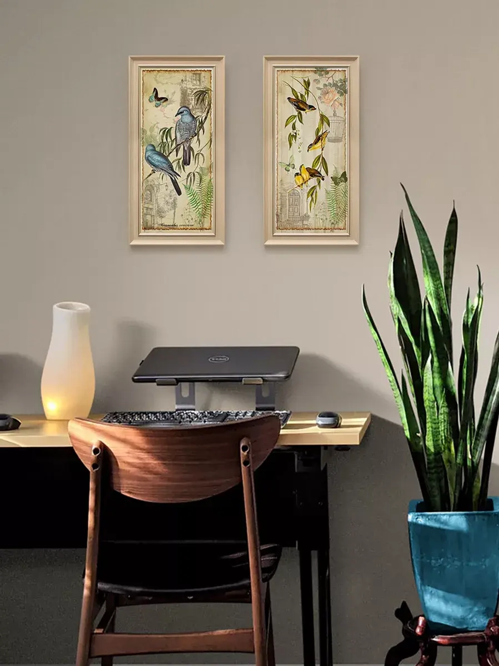 Картина на стену интерьерная на холсте 26*50 см