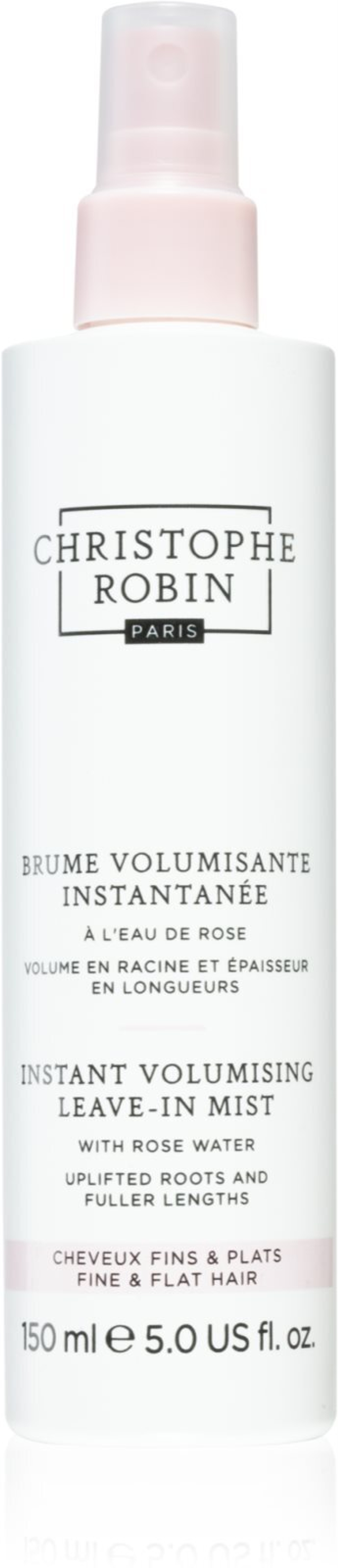 Christophe Robin Instant Volumizing Leave-In Mist with Rose Water - спрей для придания объема тонким волосам /   150  ml  / GTIN 5056379590593