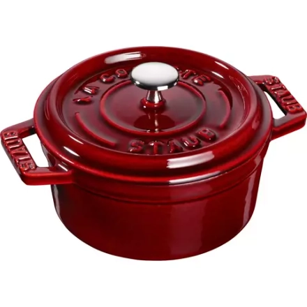 STAUB - Мини-кокотница 250мл чугунный гренадин / артикул   40509-805-0  / GTIN 3272341010872