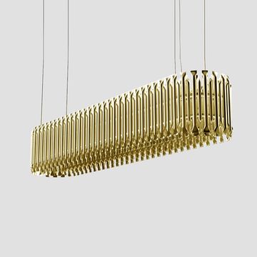 люстра Delightfull MATHENY_CHANDELIER  ( oval + copper )