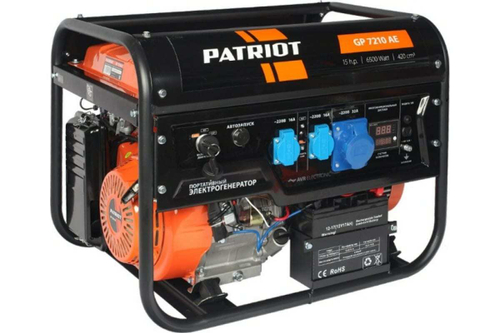 Бензиновый генератор Patriot GP 7210AE 474101590