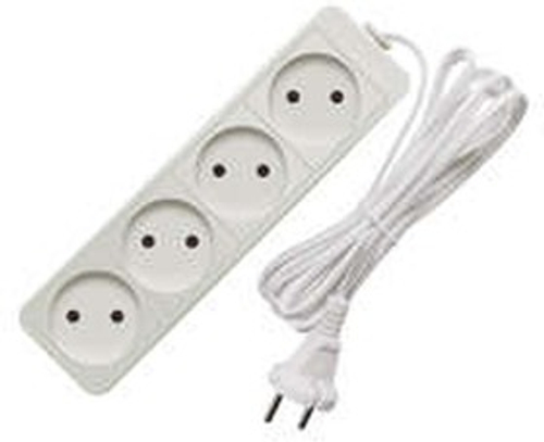 Удлинитель 4х3.0м без заземл. 6А IP20 1.3кВт ШВВП