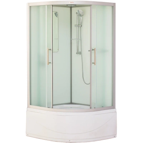 Душевая кабина Esbano (Эсбано) EST-100CRB, с высоким поддоном, 100х100х210