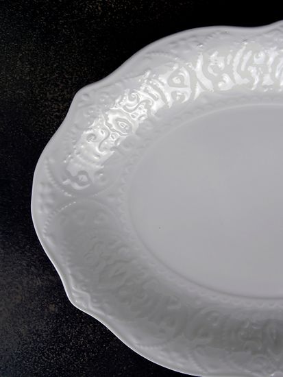 Блюдо овальное 30 см. Роял Ажур