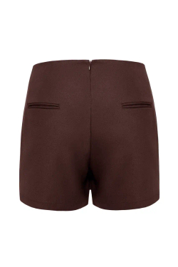 “Noir de Fleur” Юбка-шорты мини