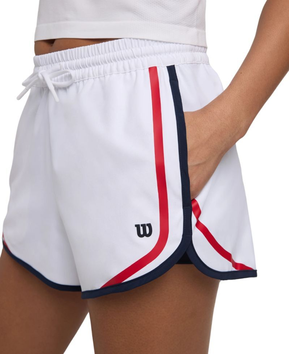 Женские Шорты теннисные Wilson Ellyn Short - bright white