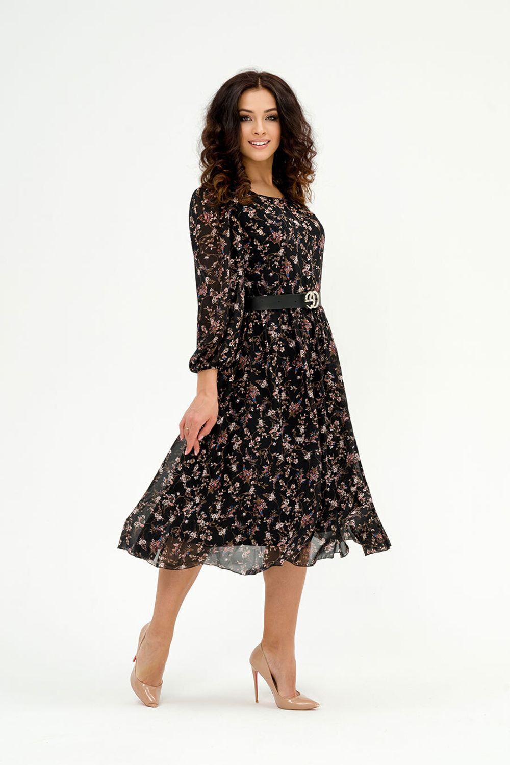 Платье Ариэль (48-54) Serenada фоне (Акция)