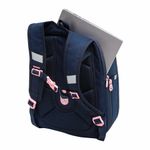 Ранец GRIZZLY анатомическая спинка, с брелоком, для девочек, "MICE", 36х29х18 см, RAf-392-3/3