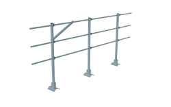 Кровельное ограждение Fachmann КО/PL/PVC/1200-3-3000 RAL
