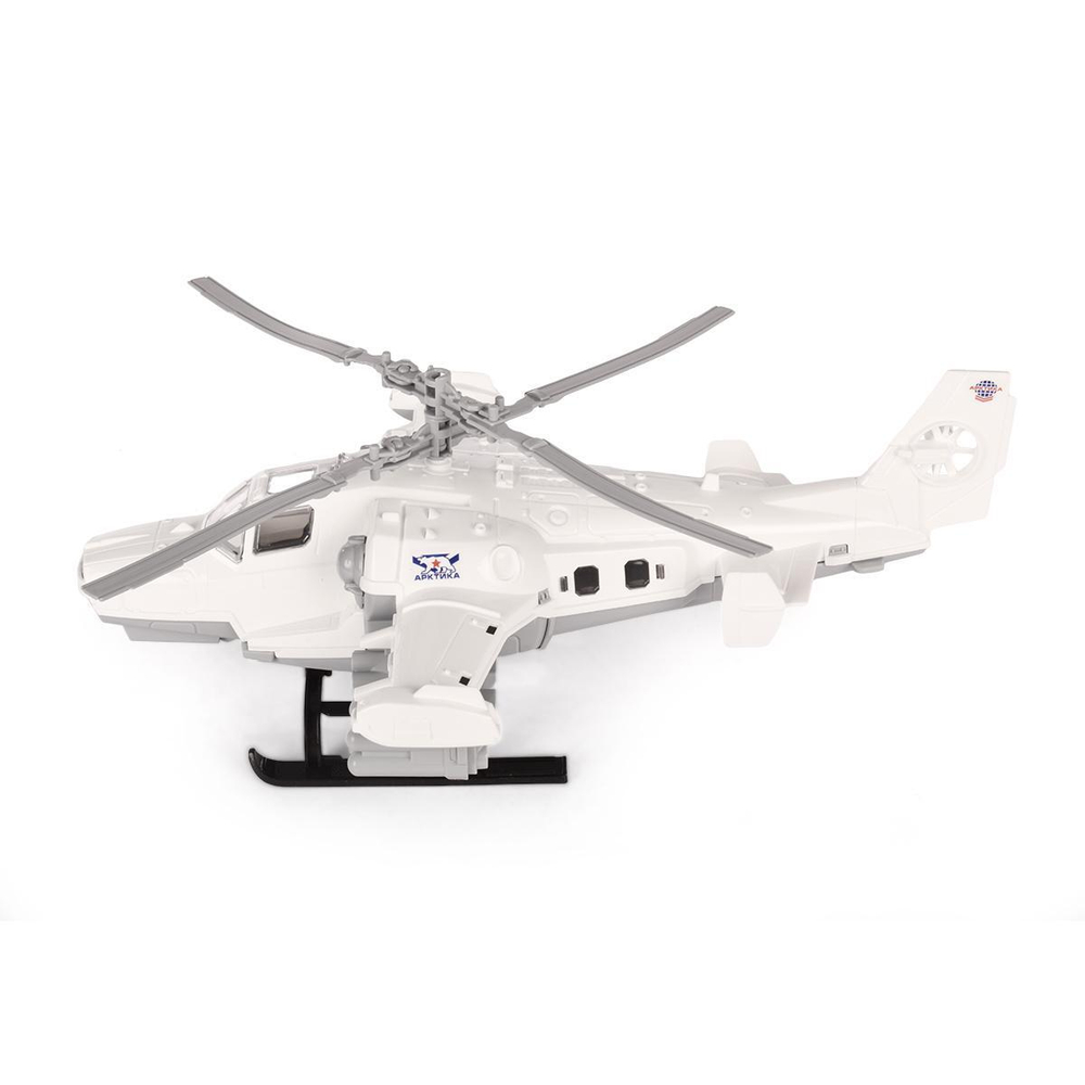 Военный тягач "Арктика" с вертолетом (Нордпласт)