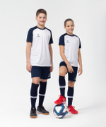 Футболка игровая CAMP Reglan Jersey, белый/темно-синий, детский