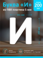 Буквы из пластика на стену