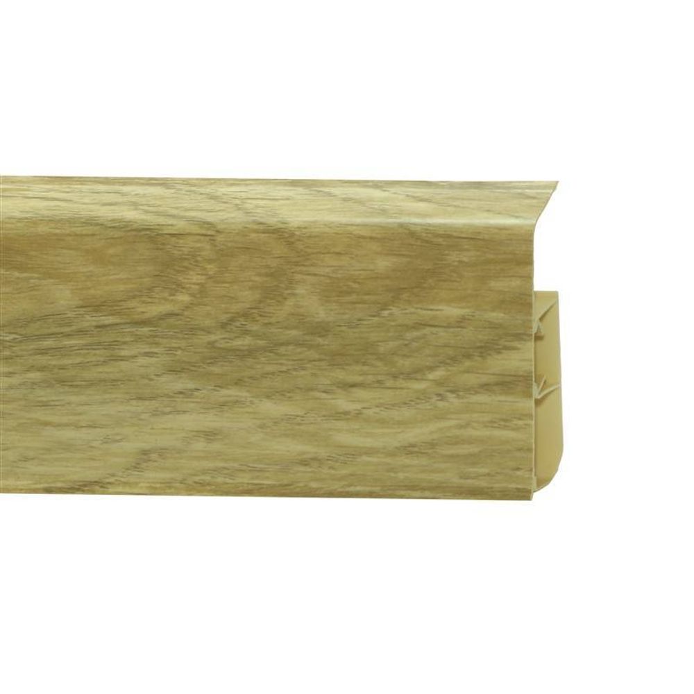 Пластиковый плинтус Royce 80 мм (2200x80x20) 307 Дуб Хедсон