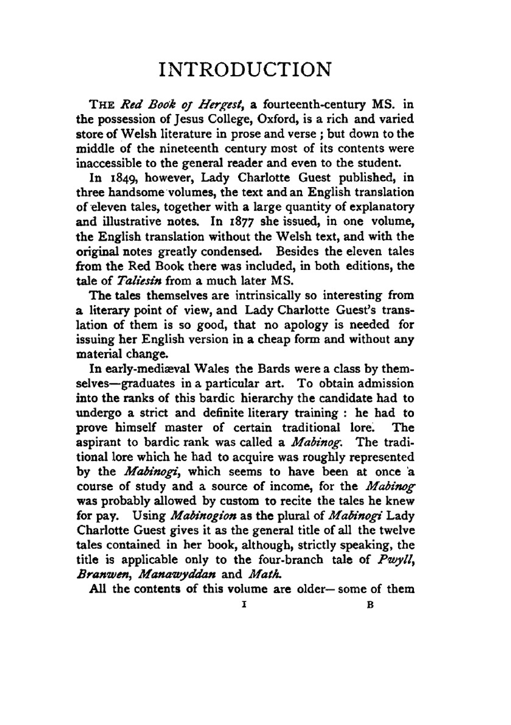 The Mabinogion | Charlotte Guest