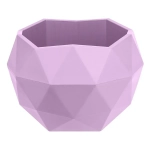 Кашпо для цветов пластиковое 0,17л d-9,5см «Топаз» Лаванда