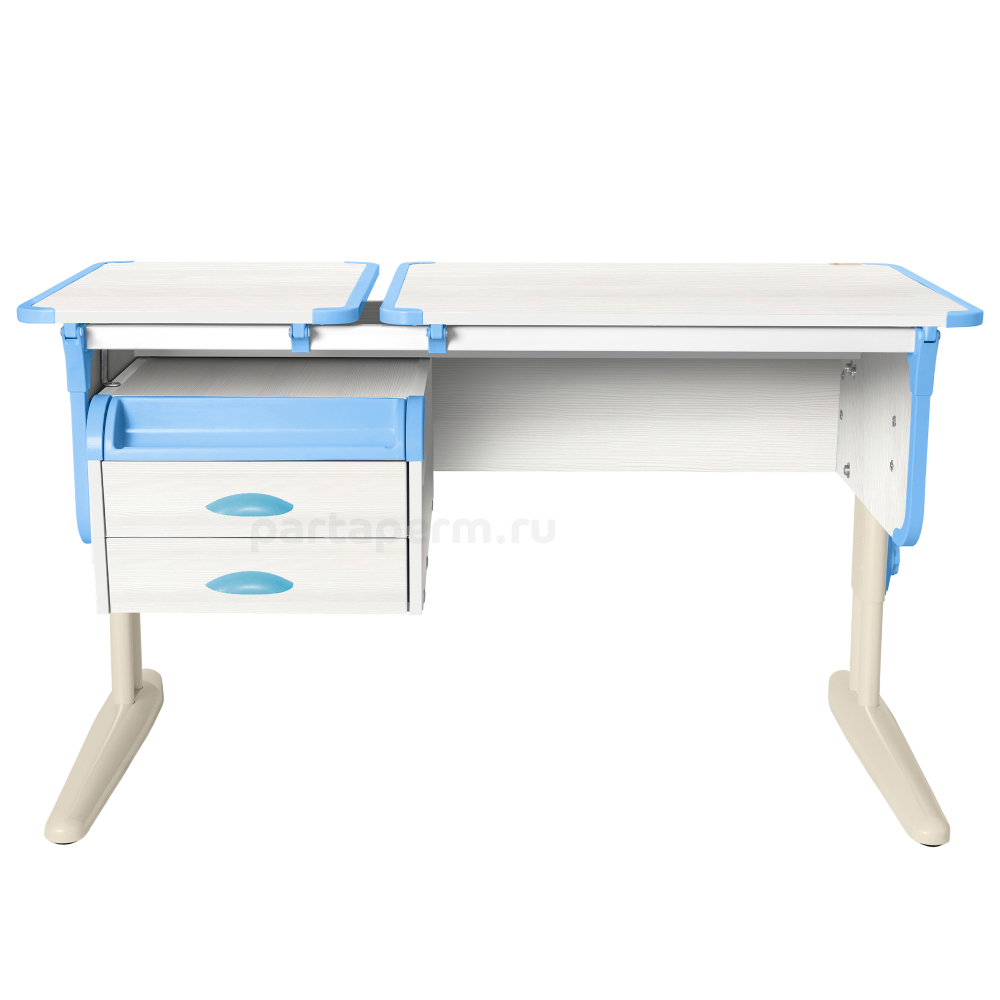 Растущая парта Дэми с навесной тумбой СУТ 42-03 (1205×550 мм)