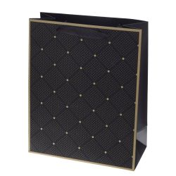 GAEM Пакет подарочный (бумага 230г/м2, блок микс 12шт), L26 W12 H32 см, 4в.