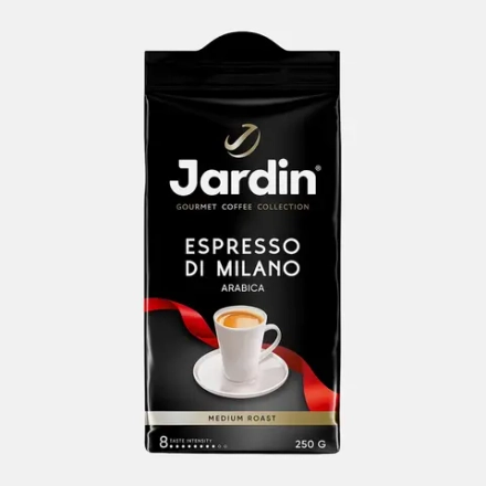 Кофе молотый Jardin Espresso Di Milano 250г