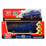 Модель ин. мет. "Nissan Murano" 12см, двер, баг, коробка SB-17-75-NM-N(BU)-WB (Технопарк)