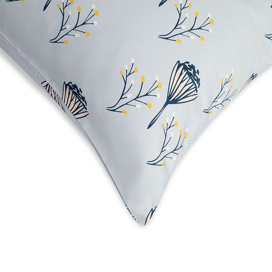 Комплект постельного белья "Полевые цветы" из премиального сатина из коллекции russian north, 150х200 см