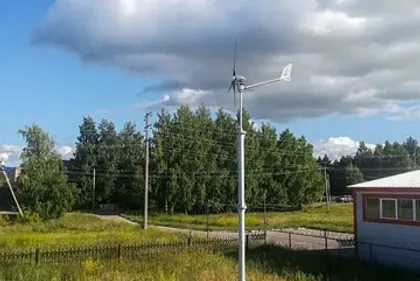 Автономная ветро-солнечная электростанция 15квт с двумя газовыми генераторами для заполярья