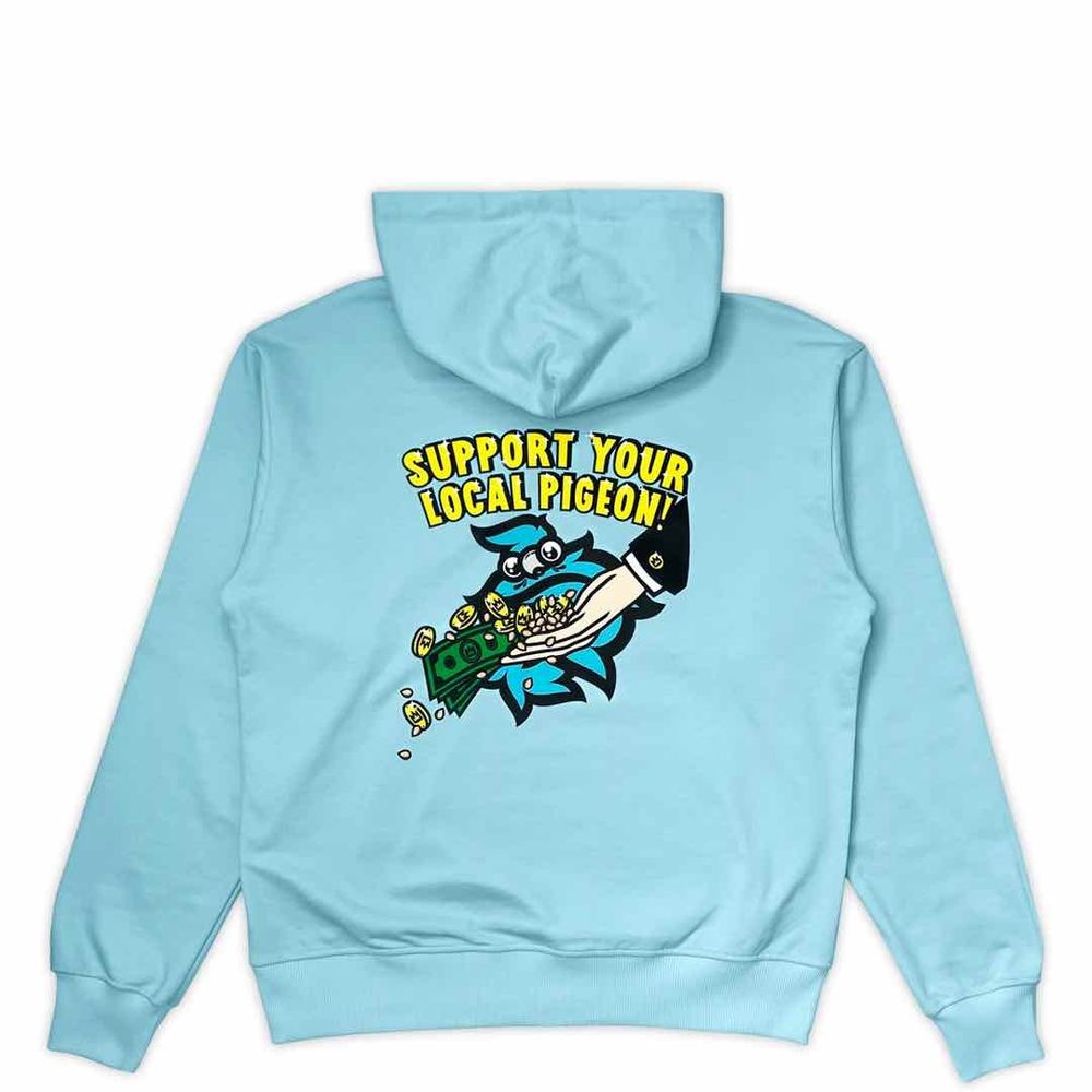 Худи ACP Support Your Local Hood Голубой