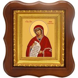 Анна Левкатская преподобная. Икона на холсте.